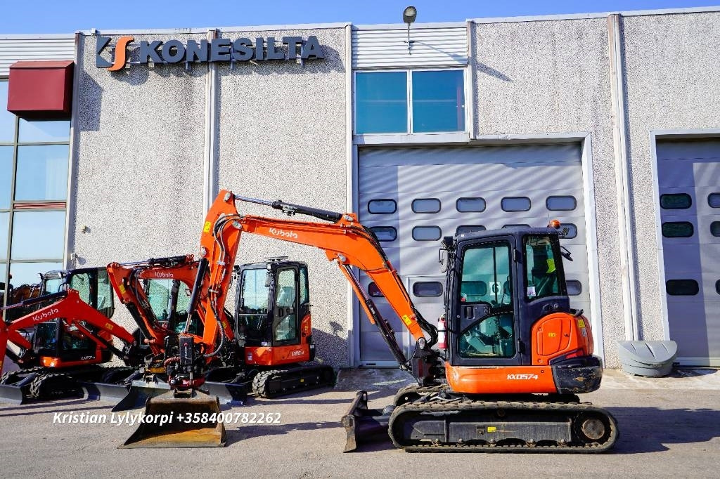 Kubota KX057-4 PIHTIPYÖRITTÄJÄ - Mini bager: slika 1 Kubota KX057-4 PIHTIPYÖRITTÄJÄ - Mini bager: slika 1