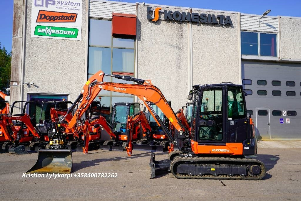 Kubota KX060-5 EX-DEMO - Mini bager: slika 1 Kubota KX060-5 EX-DEMO - Mini bager: slika 1