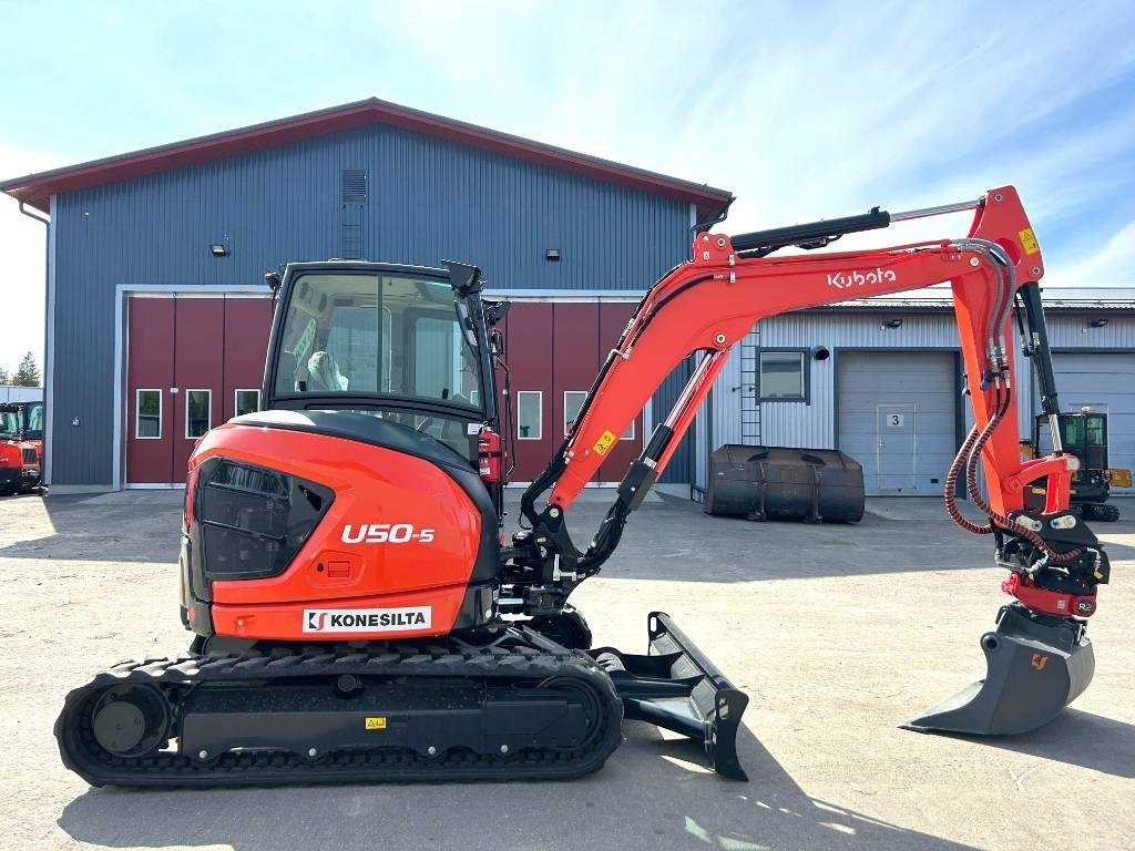 Kubota U50-5 DEMO PYÖRITTÄJÄLLÄ - Mini bager: slika 5 Kubota U50-5 DEMO PYÖRITTÄJÄLLÄ - Mini bager: slika 5