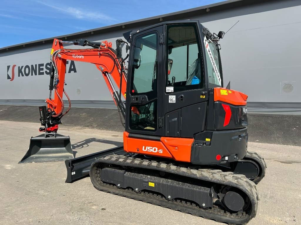Kubota U50-5 DEMO PYÖRITTÄJÄLLÄ - Mini bager: slika 2 Kubota U50-5 DEMO PYÖRITTÄJÄLLÄ - Mini bager: slika 2