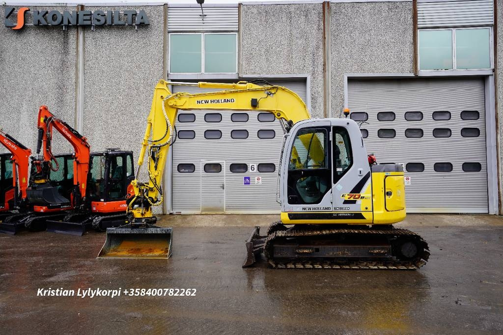 New Holland E70BSR ENGCON PIHDEILLÄ - Mini bager: slika 1 New Holland E70BSR ENGCON PIHDEILLÄ - Mini bager: slika 1