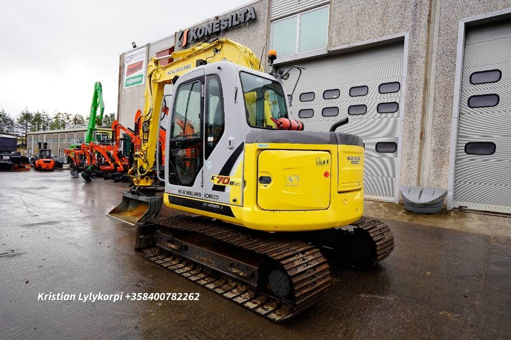 New Holland E70BSR ENGCON PIHDEILLÄ - Mini bager: slika 2 New Holland E70BSR ENGCON PIHDEILLÄ - Mini bager: slika 2