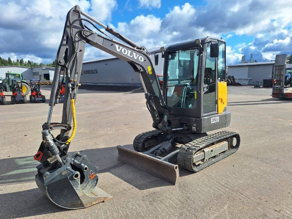 Mini bager Volvo EC27D KALLISTAJA, 2-KAUHAA: slika 6