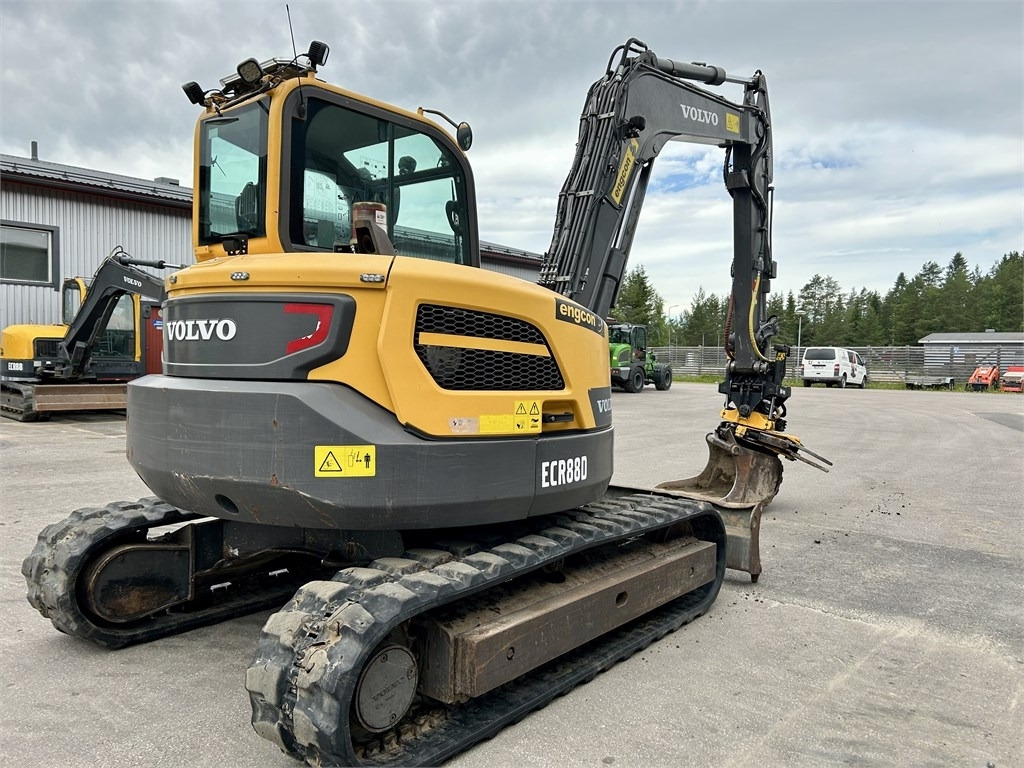 Volvo ECR88D + TYÖLAITTEET - Mini bager: slika 4 Volvo ECR88D + TYÖLAITTEET - Mini bager: slika 4