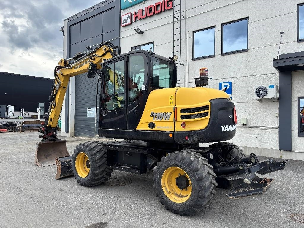 Yanmar B110W PYÖRITTÄJÄLLÄ - Bager točkaš: slika 2 Yanmar B110W PYÖRITTÄJÄLLÄ - Bager točkaš: slika 2
