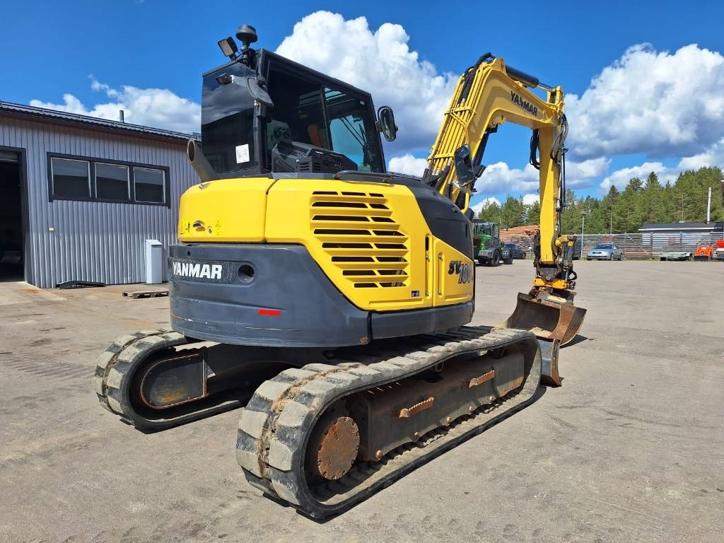 Yanmar SV100-2A PYÖRITTÄJÄLLÄ - Mini bager: slika 4 Yanmar SV100-2A PYÖRITTÄJÄLLÄ - Mini bager: slika 4