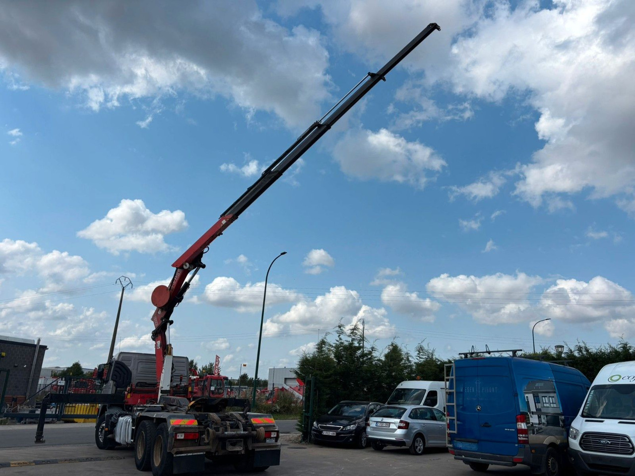 Volvo 6x4. Fassi F195A. Abroll. Funk. Tempomat. - Kamion sa hidrauličnom kukom, Kamion sa dizalicom: slika 3 Volvo 6x4. Fassi F195A. Abroll. Funk. Tempomat. - Kamion sa hidrauličnom kukom, Kamion sa dizalicom: slika 3