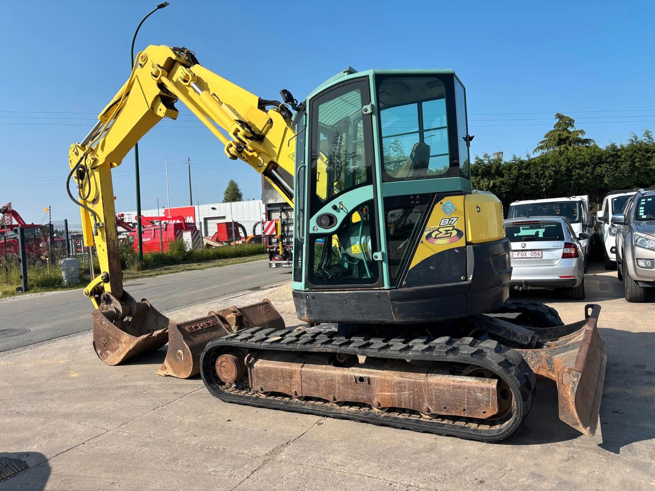 Mini bager Yanmar B7 Sigma. 3 Löffel.: slika 11