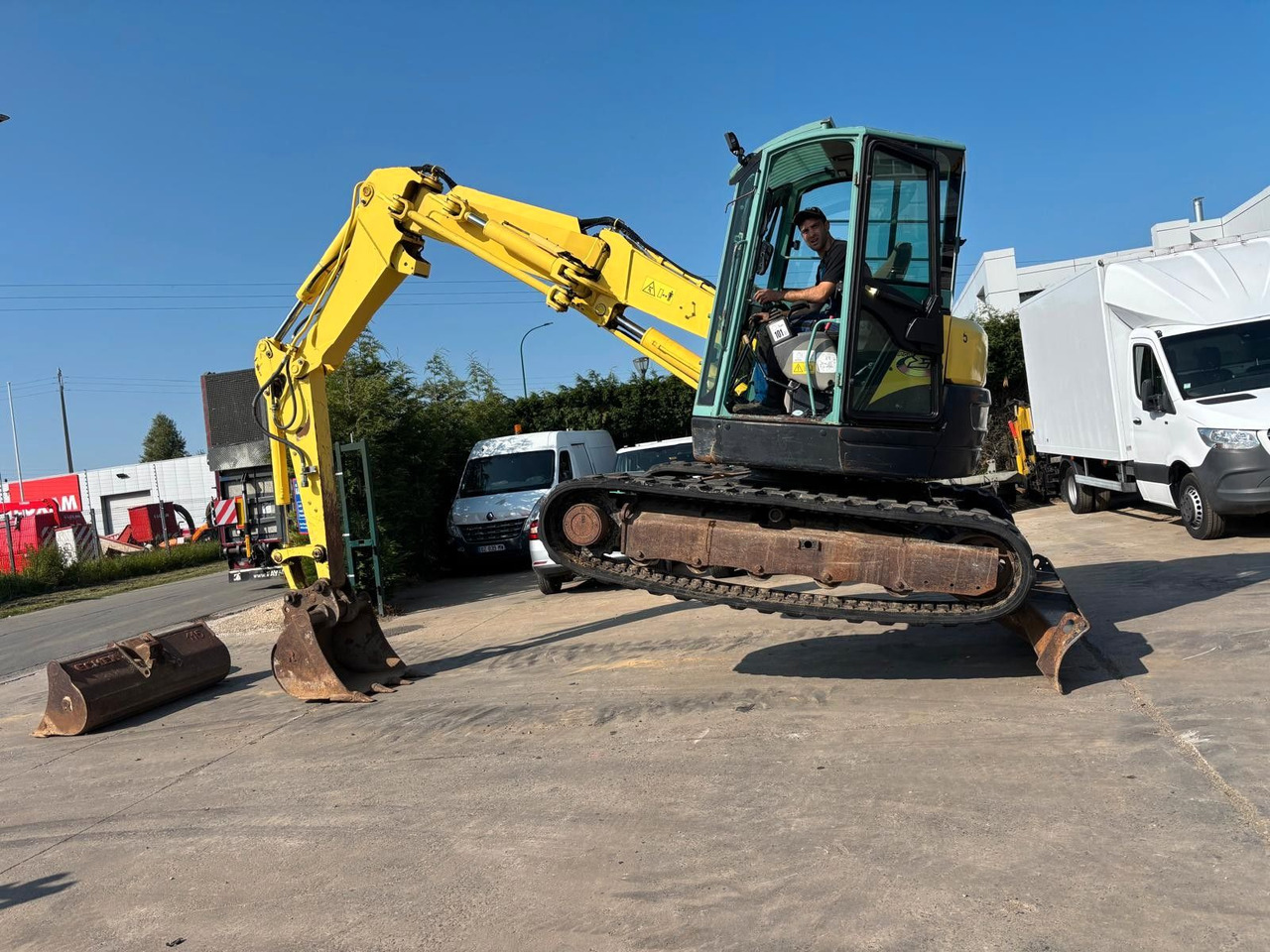 Mini bager Yanmar B7 Sigma. 3 Löffel.: slika 6