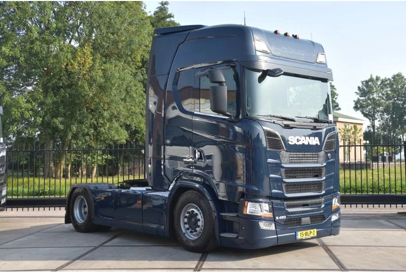 Scania S450 4x2NB - FULL AIR - RETARDER - ACC - AIRCO - 2 x FUEL TANKS - TOP CONDITION - - Tegljač: slika 1 Scania S450 4x2NB - FULL AIR - RETARDER - ACC - AIRCO - 2 x FUEL TANKS - TOP CONDITION - - Tegljač: slika 1