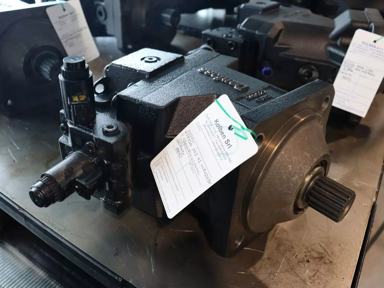 DANFOSS / SAUER H1B110-AK1-K1-NCRADNJNNA10NN027N25NNN - Hidraulični motor za Građevinska mašina: slika 1 DANFOSS / SAUER H1B110-AK1-K1-NCRADNJNNA10NN027N25NNN - Hidraulični motor za Građevinska mašina: slika 1