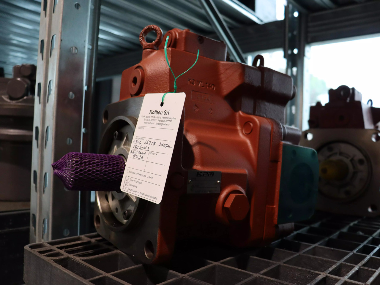 KAWASAKI K3VL112 B 1NR5M-P0 1-M1 - Hidraulična pumpa za Građevinska mašina: slika 2 KAWASAKI K3VL112 B 1NR5M-P0 1-M1 - Hidraulična pumpa za Građevinska mašina: slika 2