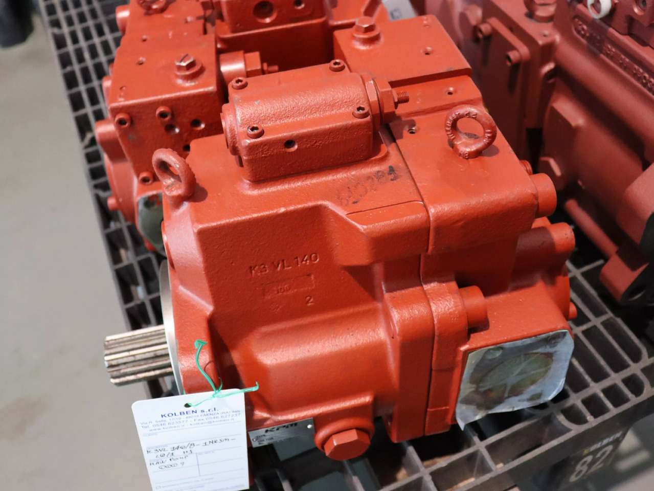 Kawasaki K3VL140B-1NRSM-L01 H1 - Hidraulična pumpa za Građevinska mašina: slika 3 Kawasaki K3VL140B-1NRSM-L01 H1 - Hidraulična pumpa za Građevinska mašina: slika 3