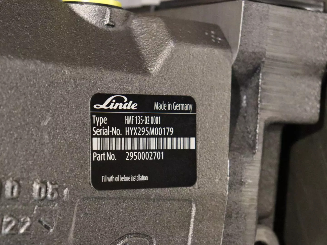 LINDE HMF 135-02 - Hidraulični motor za Građevinska mašina: slika 4 LINDE HMF 135-02 - Hidraulični motor za Građevinska mašina: slika 4