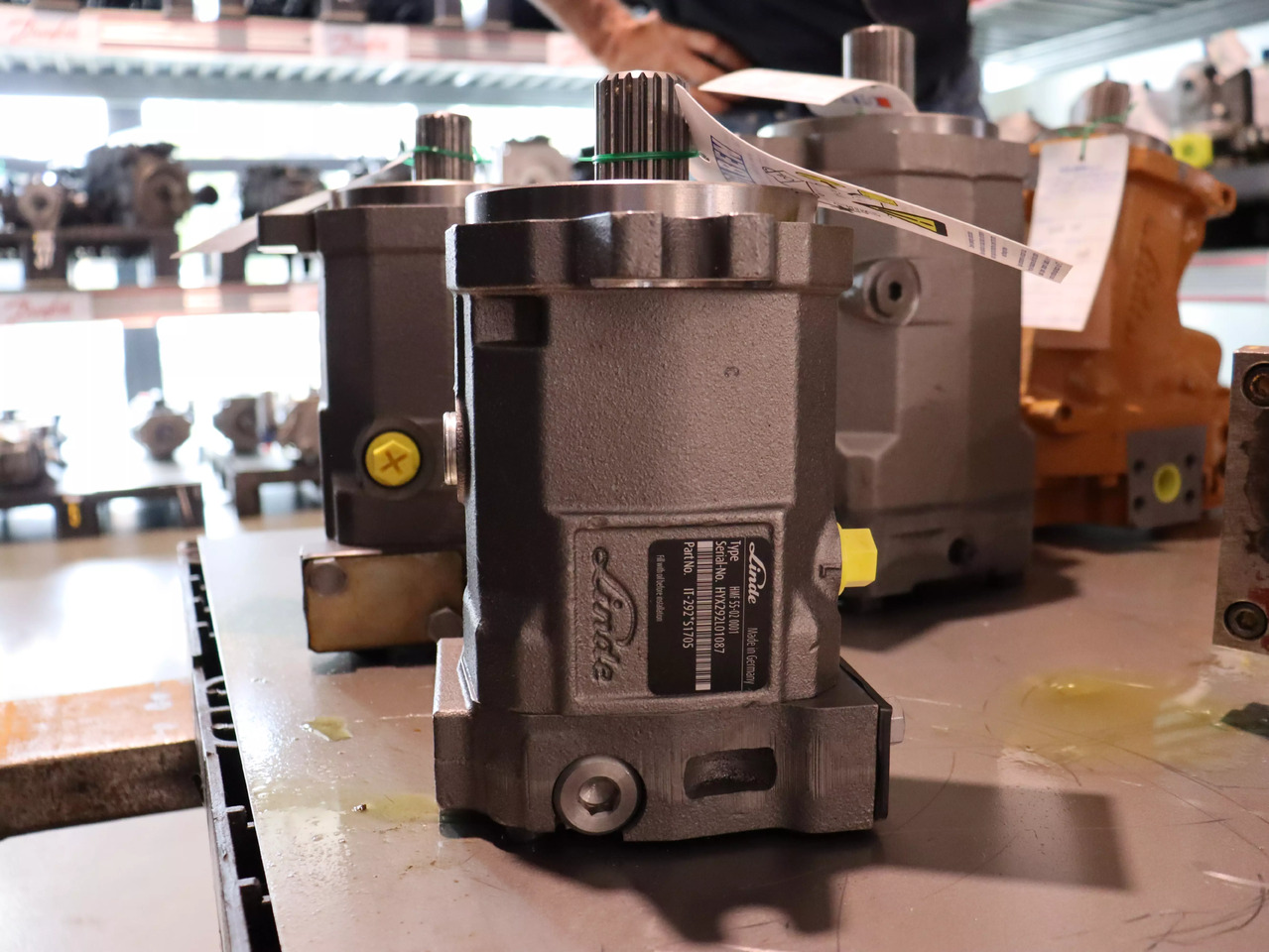 LINDE HMF 55-02 - Hidraulični motor za Građevinska mašina: slika 1 LINDE HMF 55-02 - Hidraulični motor za Građevinska mašina: slika 1