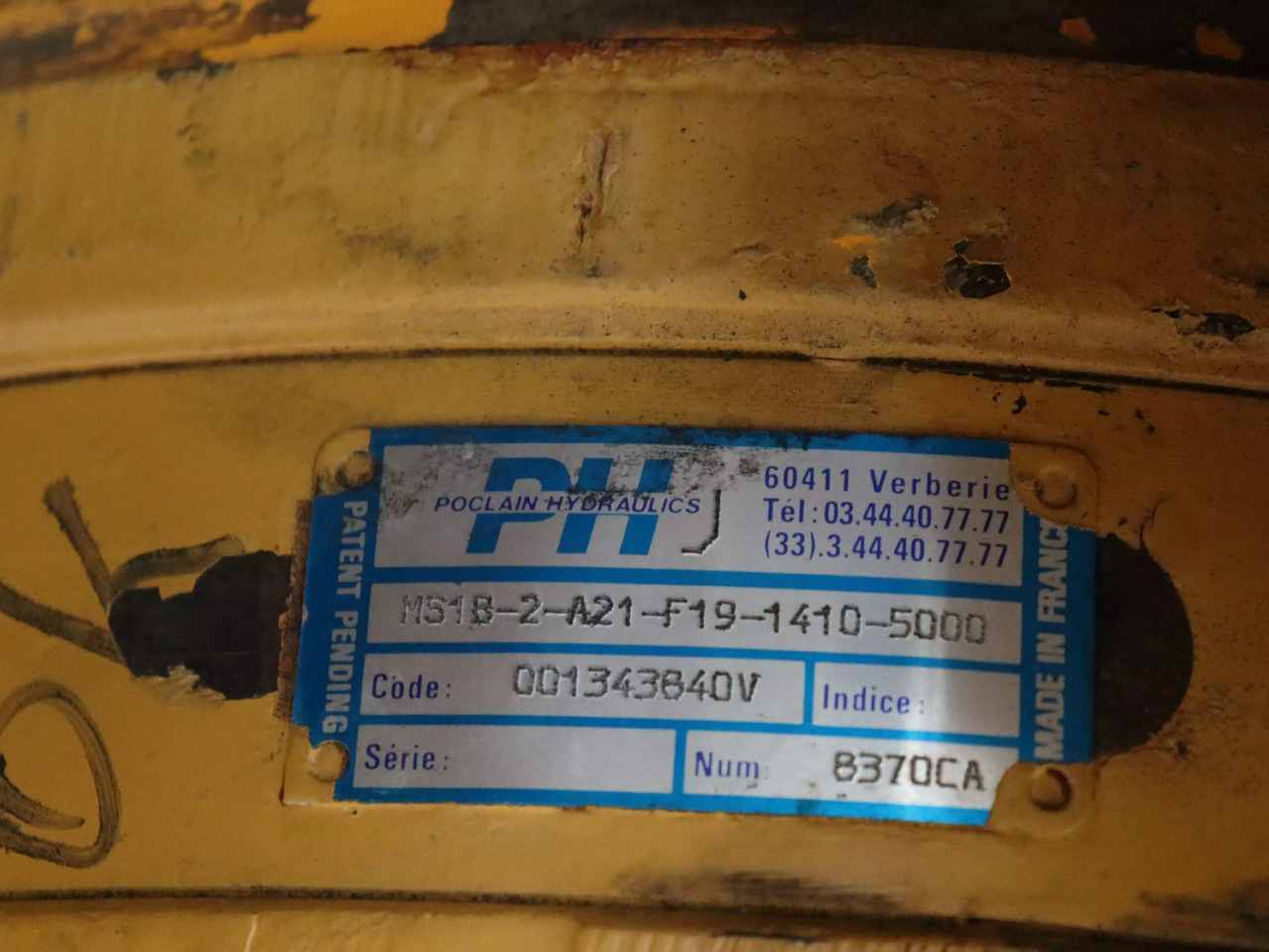 POCLAIN MS18-2-A21-F19-1410-5000 - Hidraulični motor za Građevinska mašina: slika 4 POCLAIN MS18-2-A21-F19-1410-5000 - Hidraulični motor za Građevinska mašina: slika 4