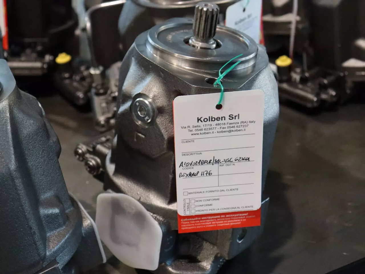 REXROTH A10VO28DFLR/31L-VSC62K01 - Hidraulična pumpa za Građevinska mašina: slika 1 REXROTH A10VO28DFLR/31L-VSC62K01 - Hidraulična pumpa za Građevinska mašina: slika 1