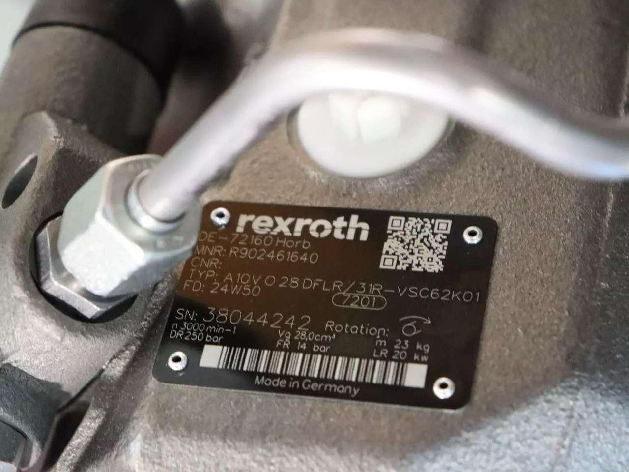 REXROTH A10VO28DFLR/31R-VSC62K01 - Hidraulični motor za Građevinska mašina: slika 4 REXROTH A10VO28DFLR/31R-VSC62K01 - Hidraulični motor za Građevinska mašina: slika 4