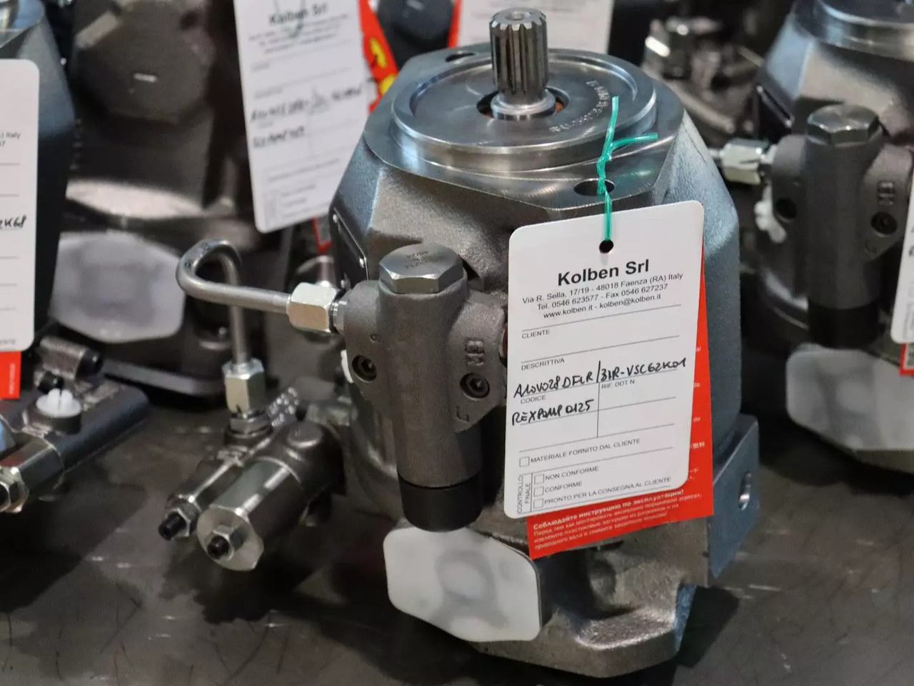 REXROTH A10VO28DFLR/31R-VSC62K01 - Hidraulični motor za Građevinska mašina: slika 1 REXROTH A10VO28DFLR/31R-VSC62K01 - Hidraulični motor za Građevinska mašina: slika 1