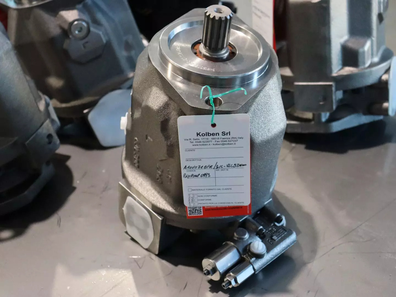 REXROTH A10VO71DFR/31L-VSC92N00 - Hidraulična pumpa za Građevinska mašina: slika 3 REXROTH A10VO71DFR/31L-VSC92N00 - Hidraulična pumpa za Građevinska mašina: slika 3