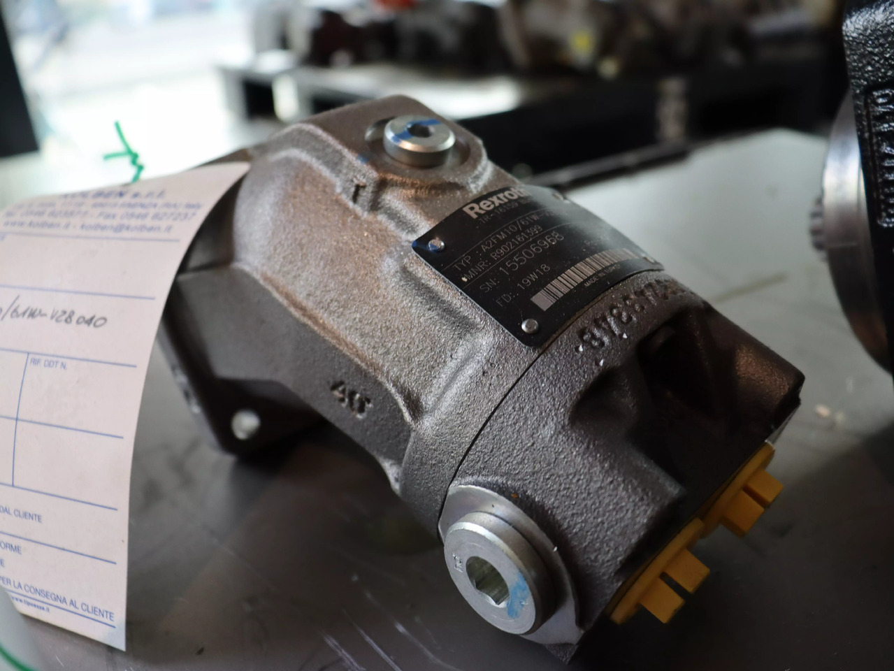 REXROTH A2FM10/61W-VZB040 - Hidraulični motor za Oprema za rukovanje materijalima: slika 1 REXROTH A2FM10/61W-VZB040 - Hidraulični motor za Oprema za rukovanje materijalima: slika 1