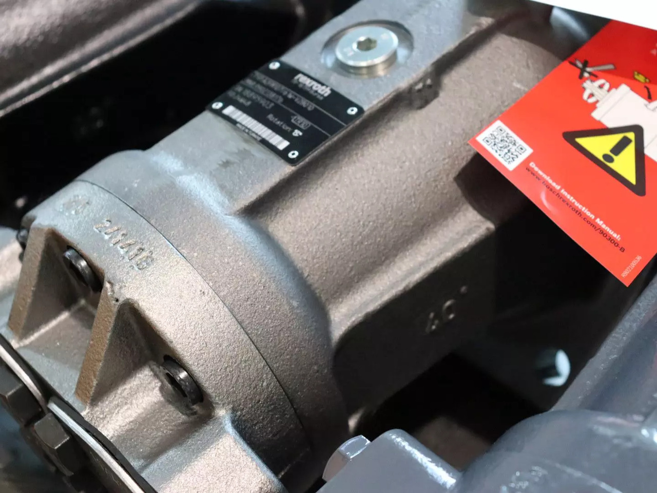 REXROTH A2FM107/61W-VZB010 - Hidraulični motor za Građevinska mašina: slika 2 REXROTH A2FM107/61W-VZB010 - Hidraulični motor za Građevinska mašina: slika 2