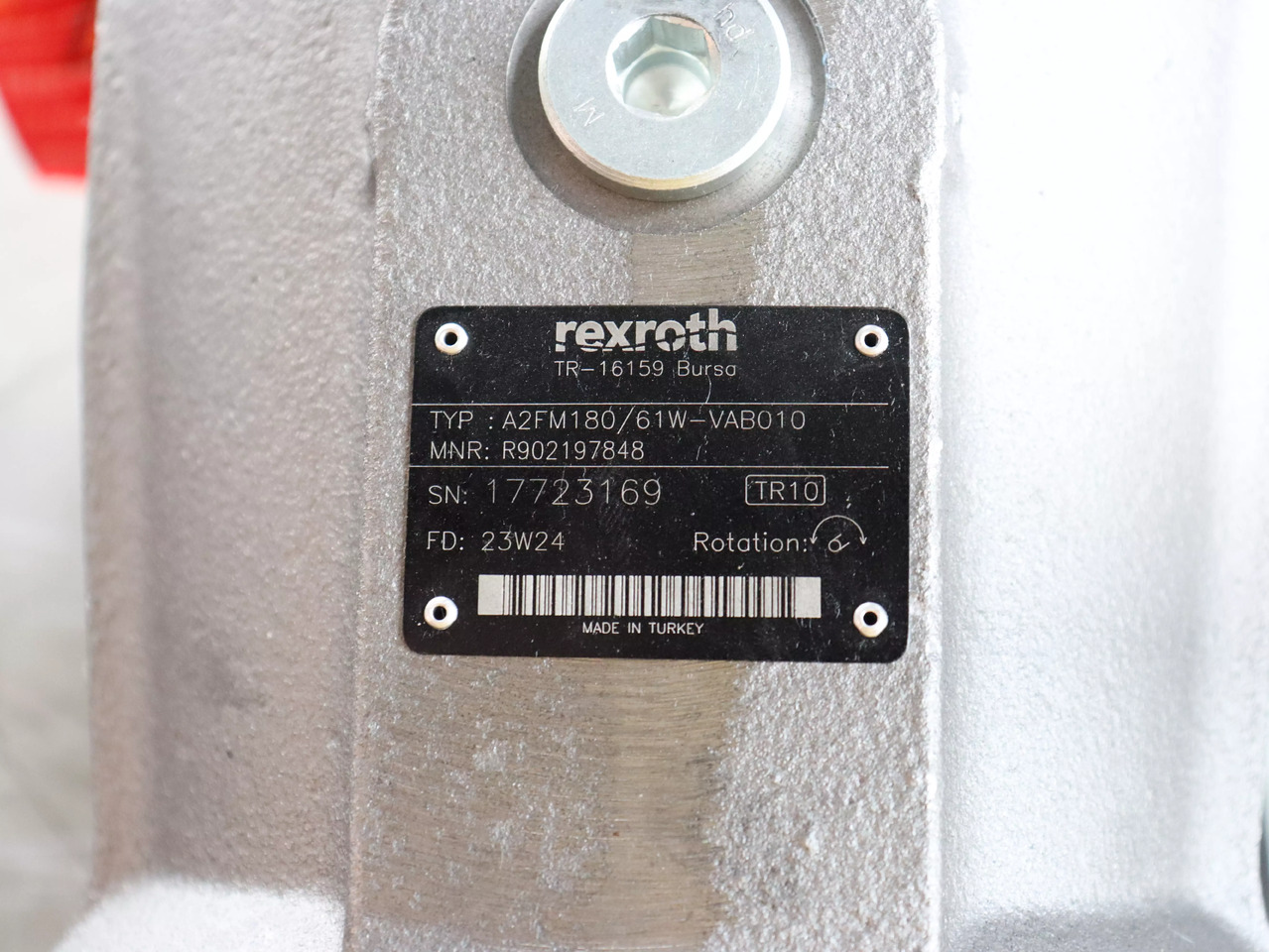 REXROTH A2FM180/61W-VAB010 - Hidraulični motor za Oprema za rukovanje materijalima: slika 4 REXROTH A2FM180/61W-VAB010 - Hidraulični motor za Oprema za rukovanje materijalima: slika 4