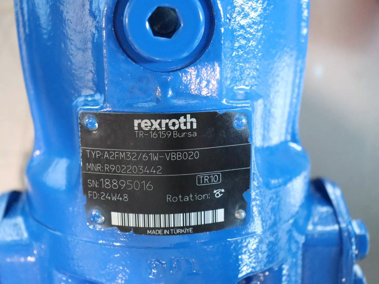 REXROTH A2FM32/61W-VBB020 - Hidraulični motor za Građevinska mašina: slika 5 REXROTH A2FM32/61W-VBB020 - Hidraulični motor za Građevinska mašina: slika 5