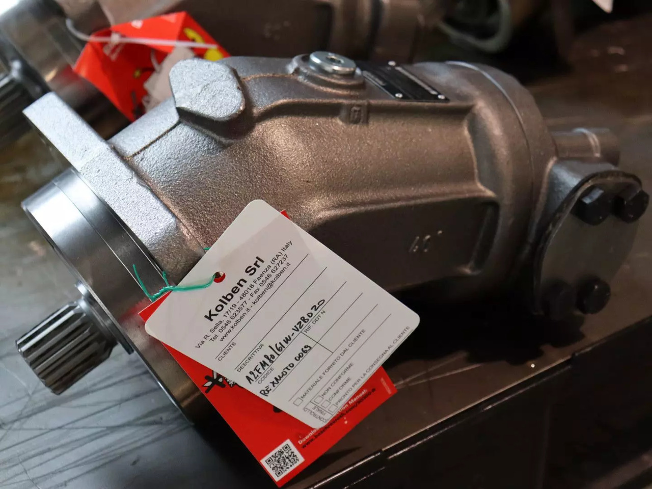 REXROTH A2FM80/61W-VZB020 - Hidraulični motor za Građevinska mašina: slika 1 REXROTH A2FM80/61W-VZB020 - Hidraulični motor za Građevinska mašina: slika 1