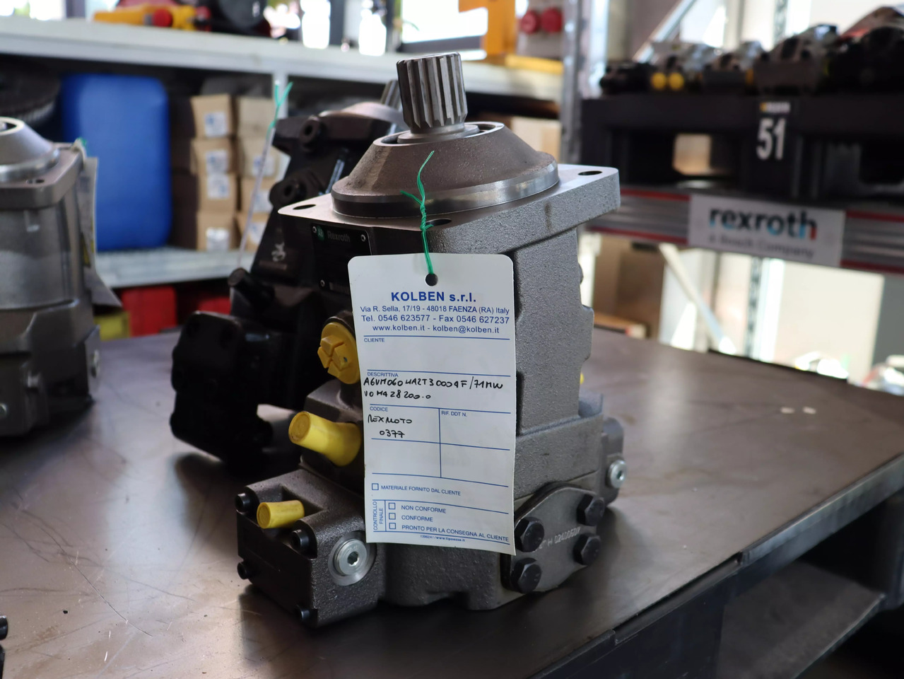 REXROTH A6VM060HA2T30004F/71MWV0M4Z8200-0 - Hidraulični motor za Građevinska mašina: slika 2 REXROTH A6VM060HA2T30004F/71MWV0M4Z8200-0 - Hidraulični motor za Građevinska mašina: slika 2