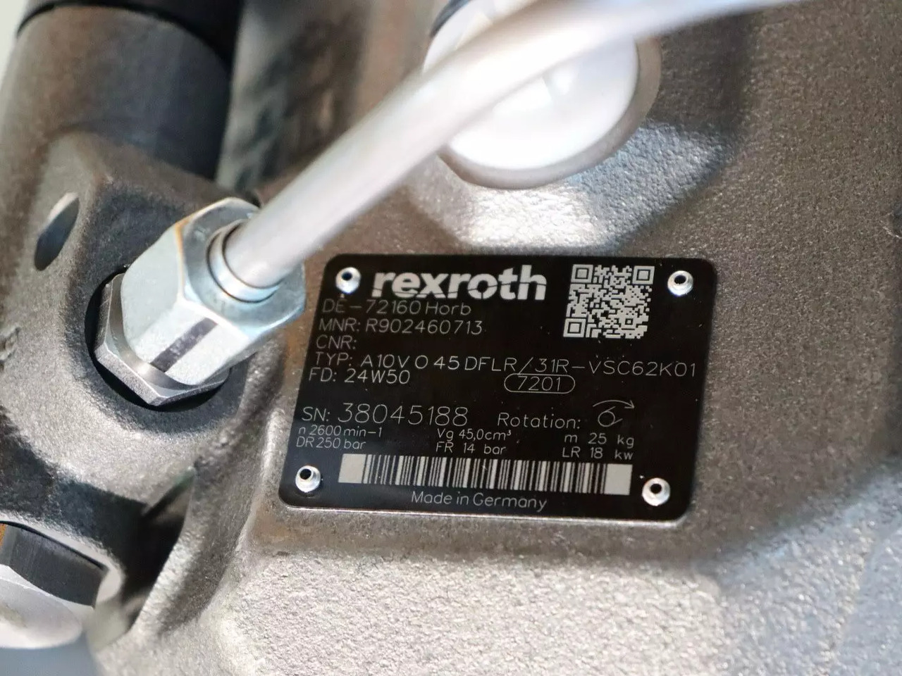 REXROTH A10VO45DFLR/31R-VSC62K01 - Rezervni deo za Građevinska mašina: slika 4 REXROTH A10VO45DFLR/31R-VSC62K01 - Rezervni deo za Građevinska mašina: slika 4