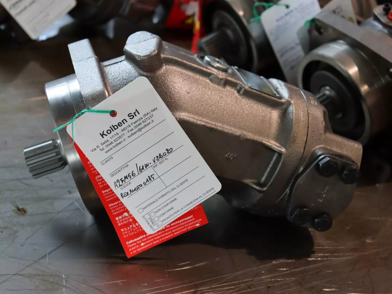 REXROTH A2FM56/61W-VZB020 - Rezervni deo za Građevinska mašina: slika 1 REXROTH A2FM56/61W-VZB020 - Rezervni deo za Građevinska mašina: slika 1