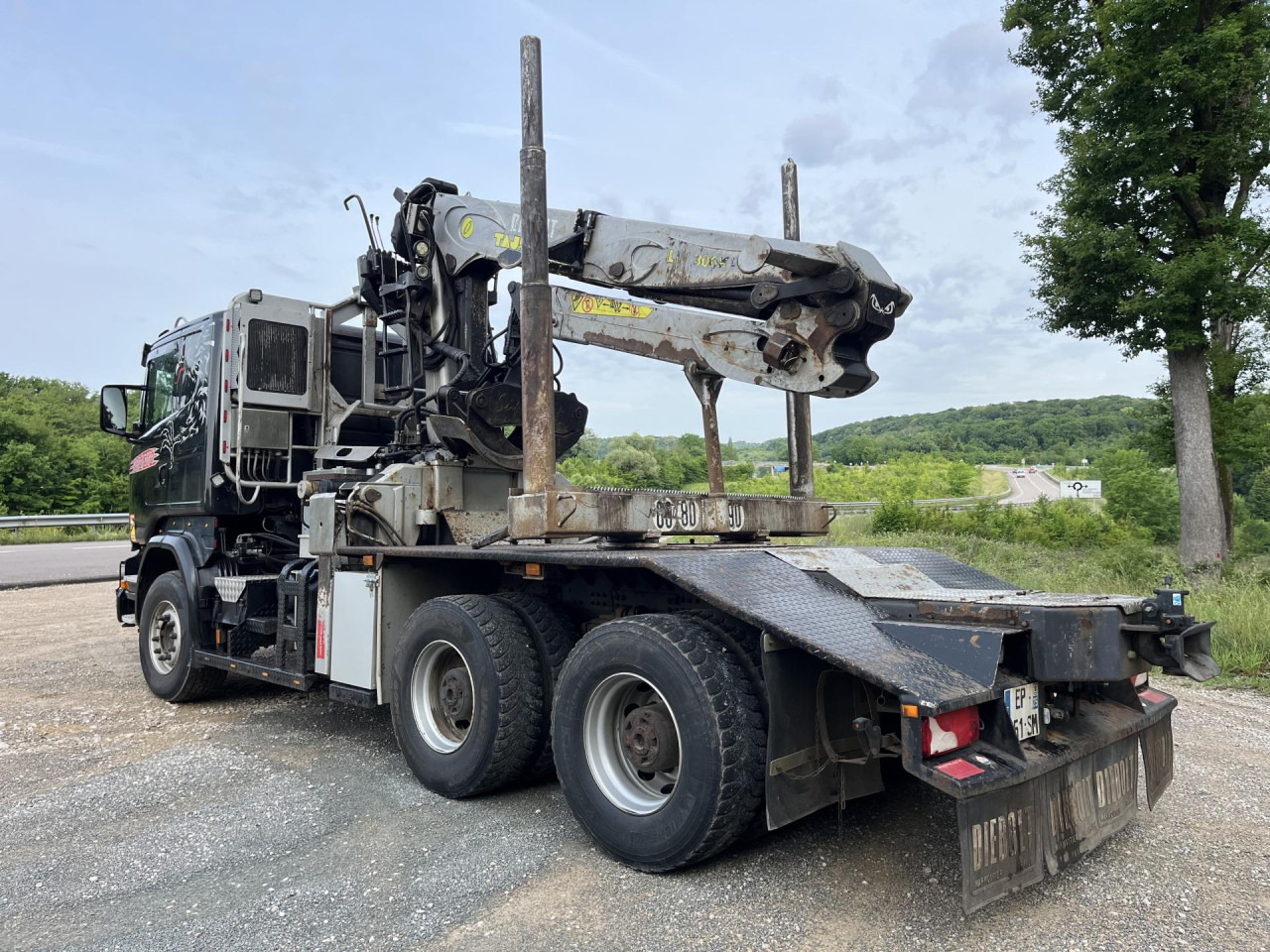 SCANIA R 580 CB6x4EHZ - Kamion sa golom šasijom i zatvorenom kabinom: slika 3 SCANIA R 580 CB6x4EHZ - Kamion sa golom šasijom i zatvorenom kabinom: slika 3