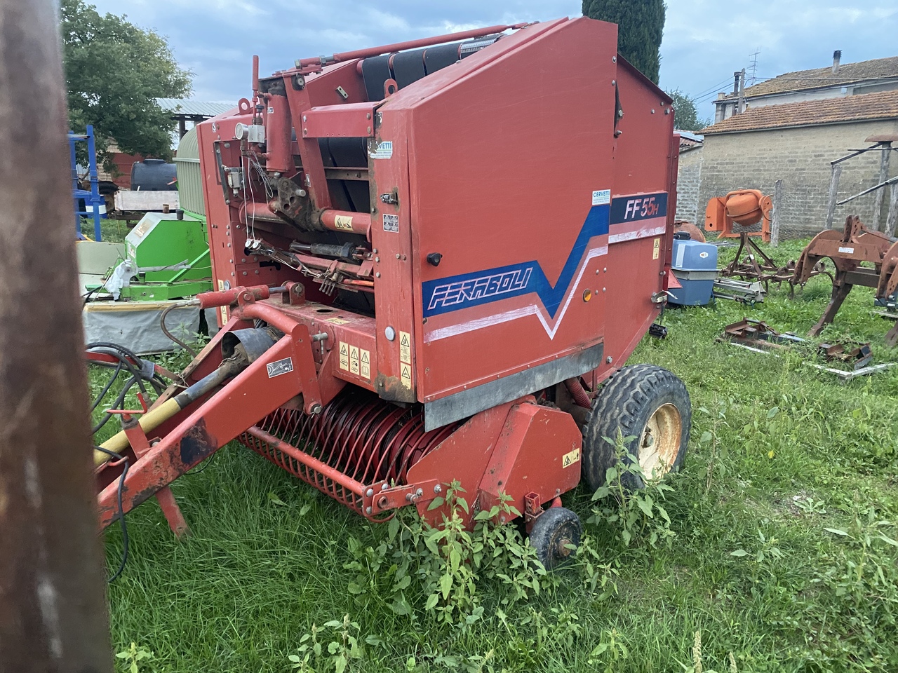 FERABOLI FF55H - Balirka za okrugle bale: slika 2 FERABOLI FF55H - Balirka za okrugle bale: slika 2
