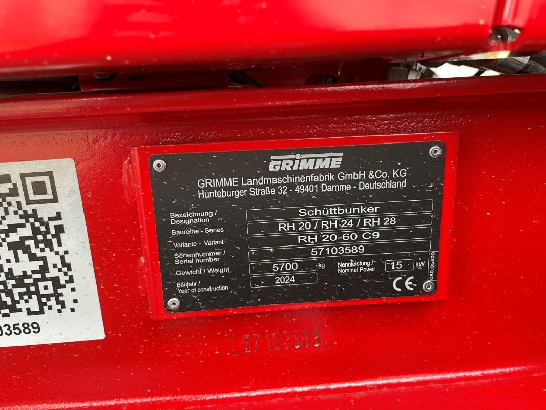 Grimme RH 20-60 C9 - Rental - Oprema za skladištenje: slika 2 Grimme RH 20-60 C9 - Rental - Oprema za skladištenje: slika 2