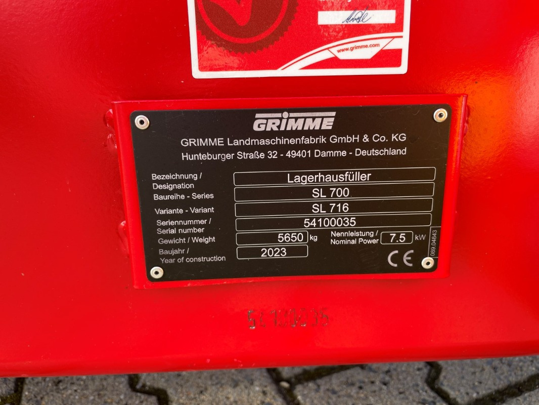 Grimme SL 716 - Rental - Oprema za skladištenje: slika 2 Grimme SL 716 - Rental - Oprema za skladištenje: slika 2