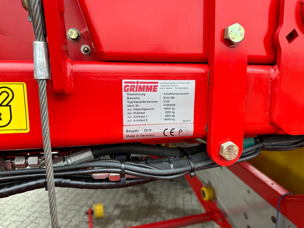 Grimme EVO 290 ClodSep - Kombajn: slika 2 Grimme EVO 290 ClodSep - Kombajn: slika 2