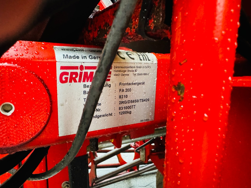 Grimme FA-200 TS-420 - Kombajn: slika 2 Grimme FA-200 TS-420 - Kombajn: slika 2