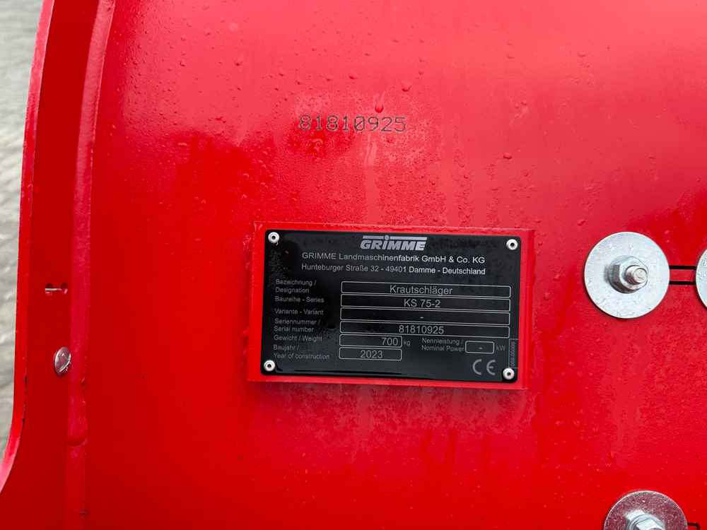 Grimme KS 75-2 - Kombajn: slika 2 Grimme KS 75-2 - Kombajn: slika 2
