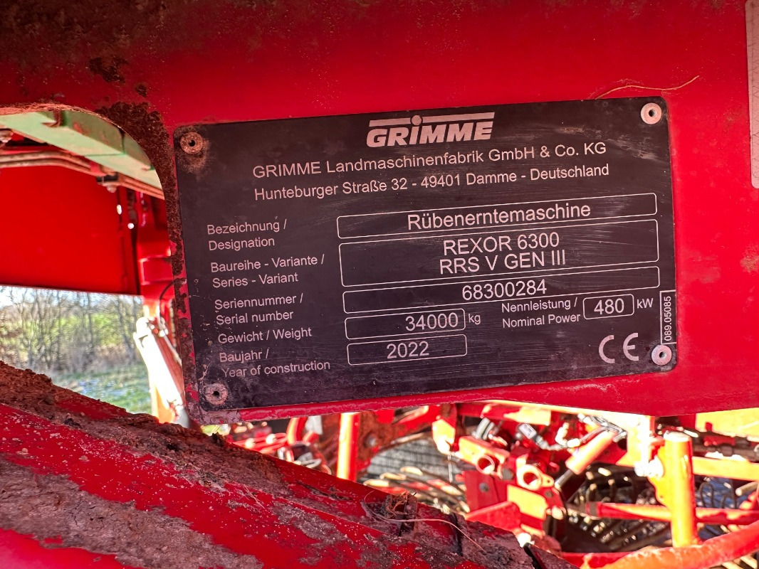 Grimme REXOR 6300 lll - Oprema za obradu zemljišta: slika 2 Grimme REXOR 6300 lll - Oprema za obradu zemljišta: slika 2