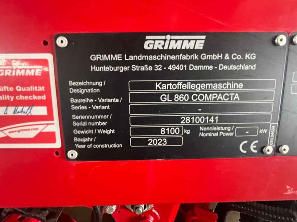 Grimme GL 860 COMPACTA - Kombajn: slika 5 Grimme GL 860 COMPACTA - Kombajn: slika 5