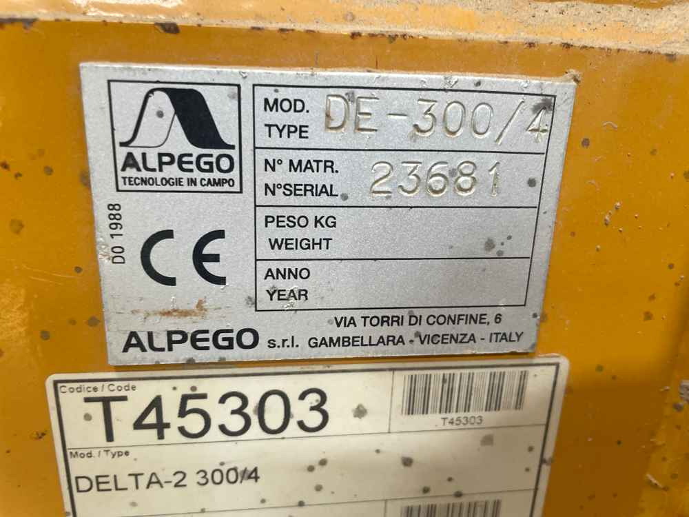 Alpego Delta DE-300/4 - Kombajn: slika 2 Alpego Delta DE-300/4 - Kombajn: slika 2