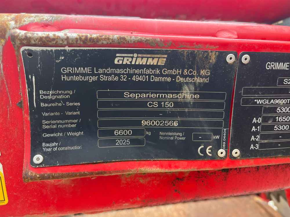 Grimme CS 150 - Kombajn za krompir: slika 3 Grimme CS 150 - Kombajn za krompir: slika 3