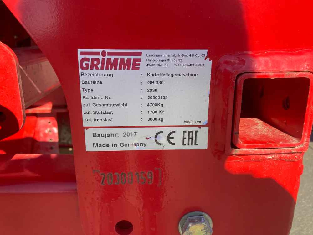 Grimme GB 330 - Kombajn: slika 2 Grimme GB 330 - Kombajn: slika 2