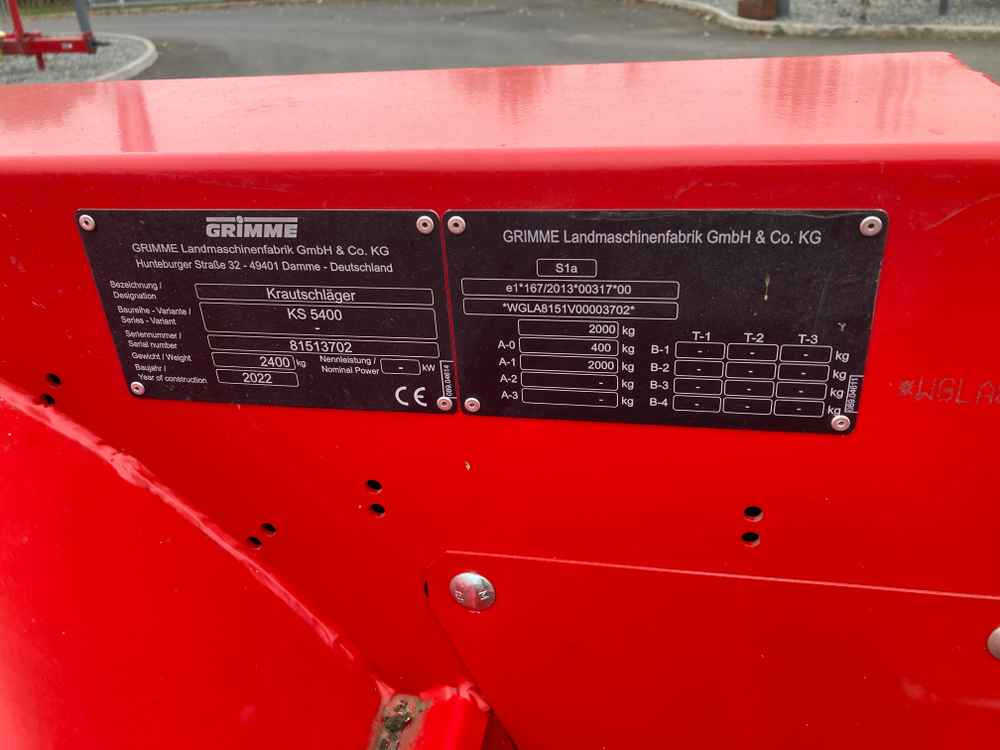 Grimme Grimme KS 5400 6 Row Potato Topper - Kombajn: slika 2 Grimme Grimme KS 5400 6 Row Potato Topper - Kombajn: slika 2