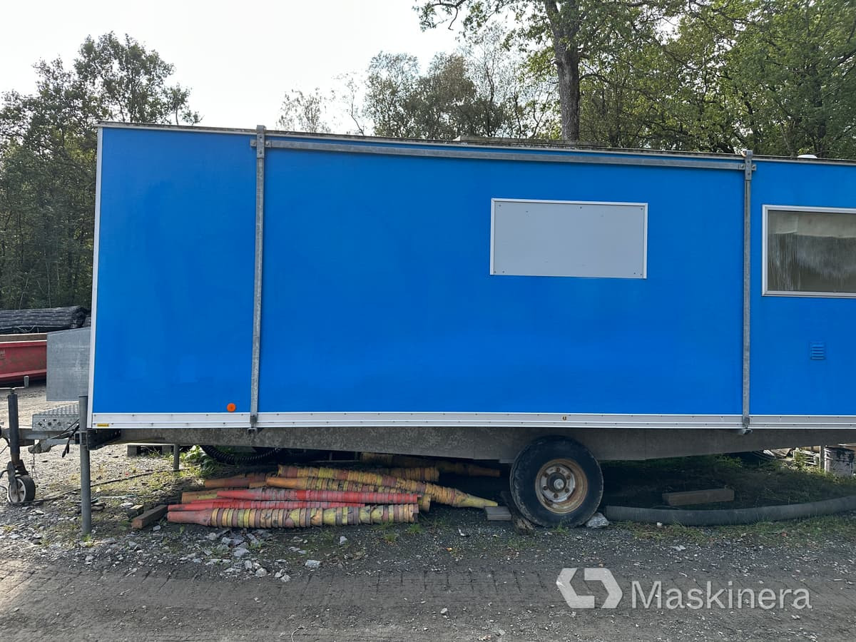 Arbetsvagn Norrlandsvagnen OMF6-30 - Građevinski kontejner, Prikolica: slika 3 Arbetsvagn Norrlandsvagnen OMF6-30 - Građevinski kontejner, Prikolica: slika 3
