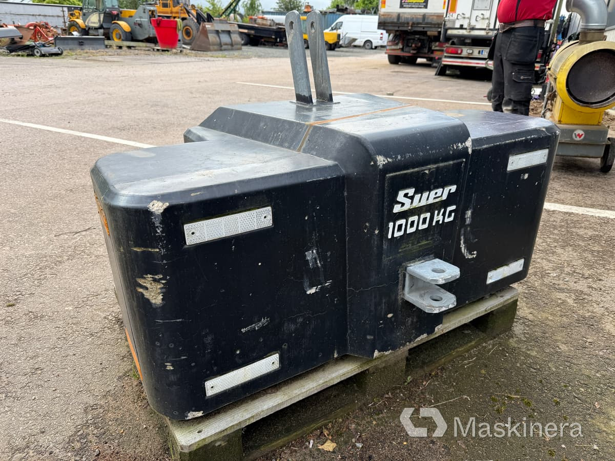Frontvikt Suer 1000kg - Kontra teg: slika 3 Frontvikt Suer 1000kg - Kontra teg: slika 3