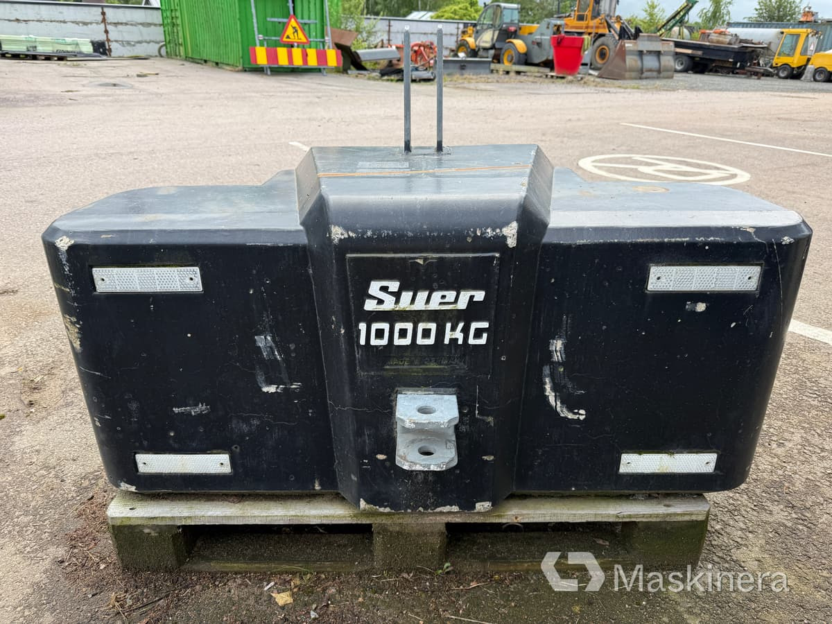 Frontvikt Suer 1000kg - Kontra teg: slika 2 Frontvikt Suer 1000kg - Kontra teg: slika 2