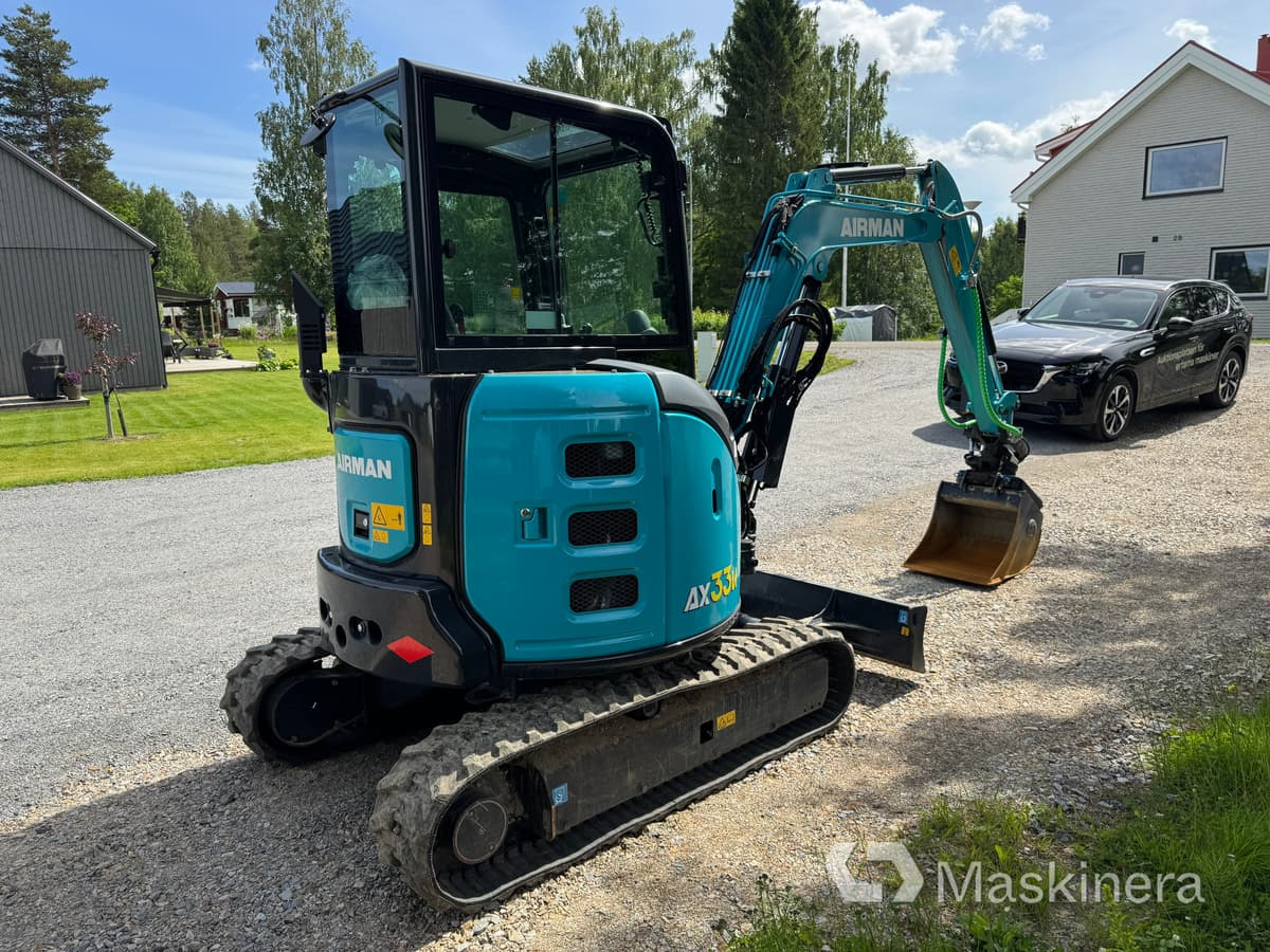 Grävmaskin Airman AX33u-7 med tillbehör - Bager guseničar: slika 5 Grävmaskin Airman AX33u-7 med tillbehör - Bager guseničar: slika 5