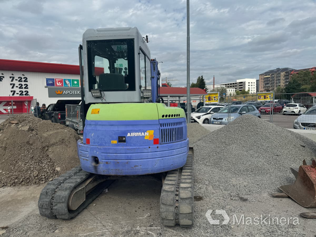 Bager guseničar Grävmaskin Airman AX50U: slika 6
